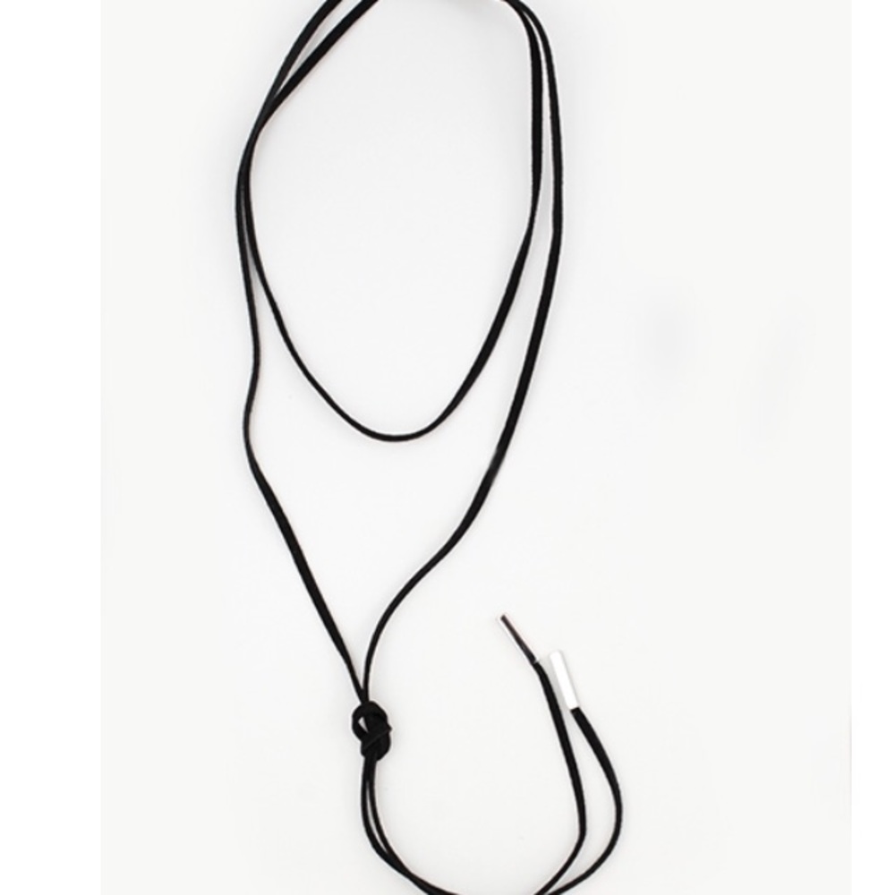jBloom Leather Wrap Choker